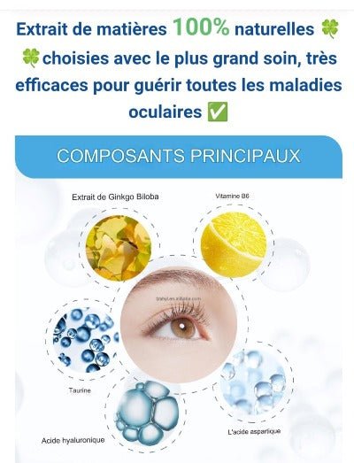 ULTRAEYE™ - Votre Solution Naturelle pour les Problèmes Oculaires