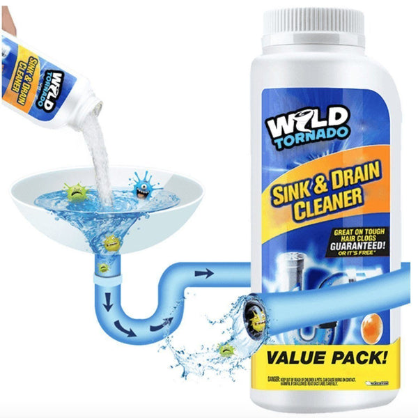 Wild Tornado™ puissant nettoyeur d'éviers