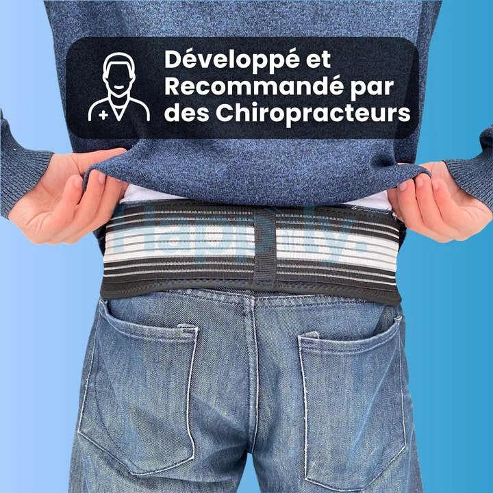 Ceinture PhysioMedic Soulagea™ | Soulage les maux de dos et la sciatique