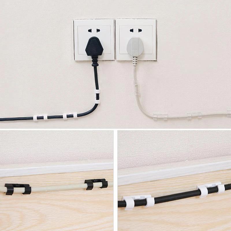 Clips ÉléganceCâble - Ensemble de Clips Auto-adhésifs ⚡️