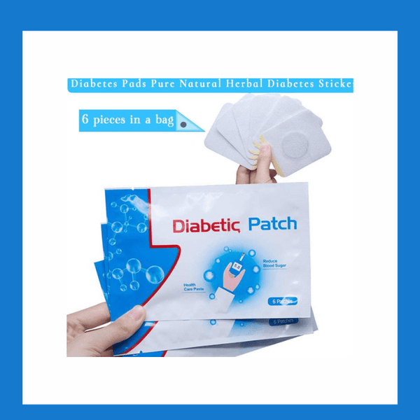 Diabetic patch 2Packs (6 pcs) - Contrôlez votre glycémie!