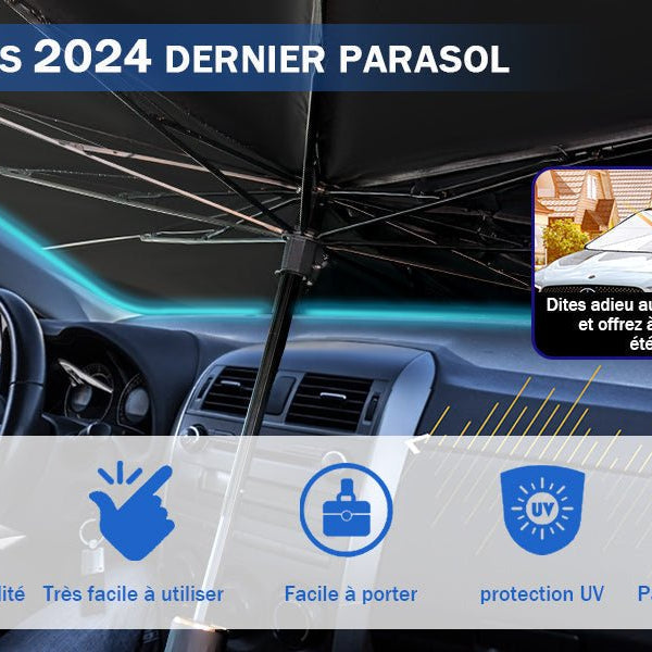 Pare-soleil pliable pour voiture