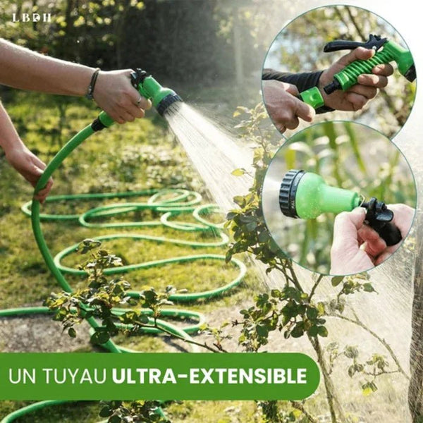 Tuyau d’arrosage extensible magic hose