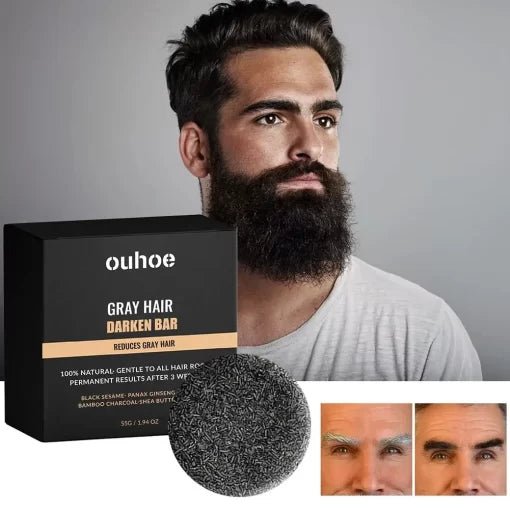 Anti-Gray Bar®-Retrouvez des Cheveux Jeunes et Sans Gris ! (+ 1 offert)