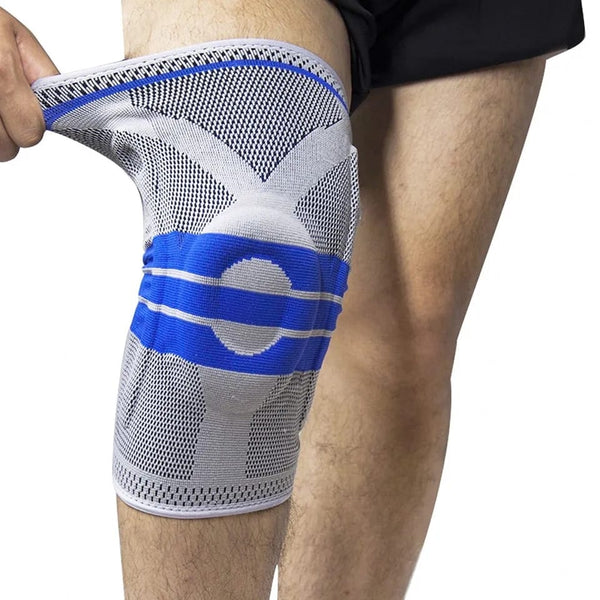 ORTHÈSE DE GENOU ET DE ROTULE REMBOURRÉE EN SILICONE ORIGINALE