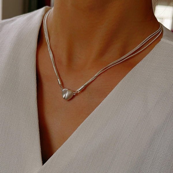 Collier | BIJOUX | Cœur Éternel Magnétique