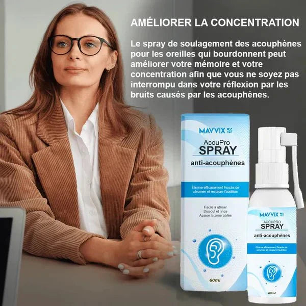 Spray anti-acouphènes