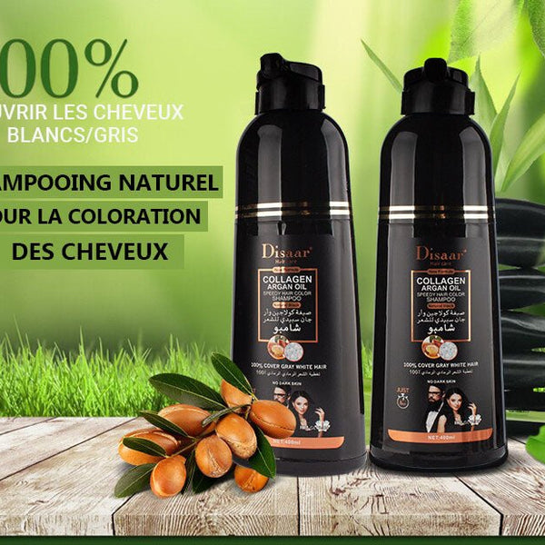 DISAAR huile d'Argan Marocaine -Eliminez les Cheveux Gris !