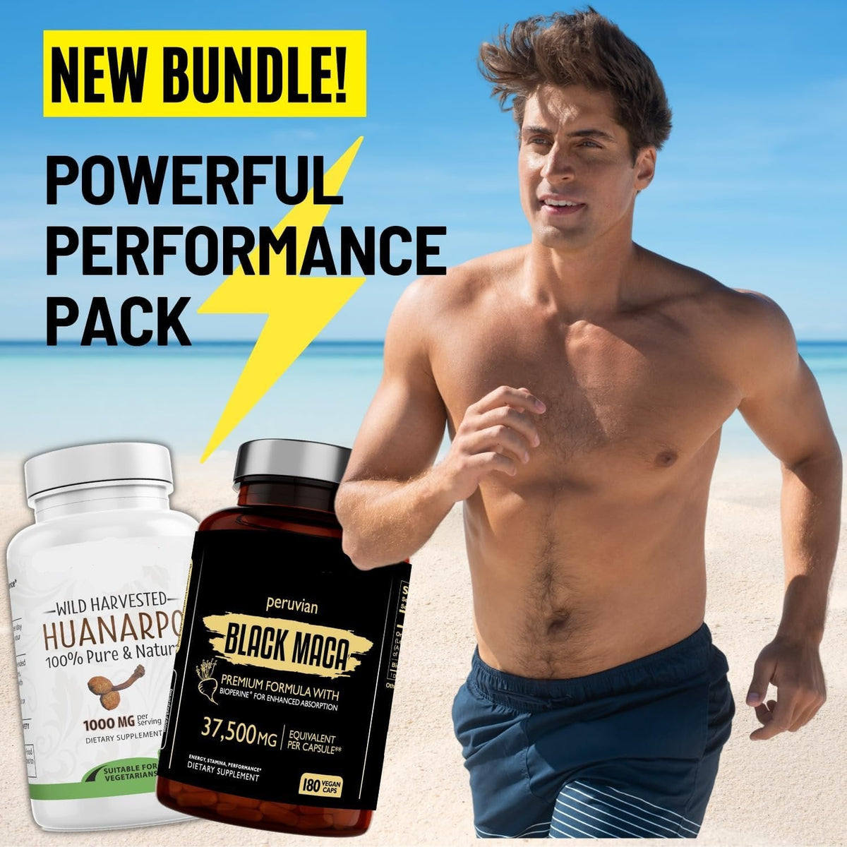 🌟 Maca Noire - Vitalité et Performance - Hodamart