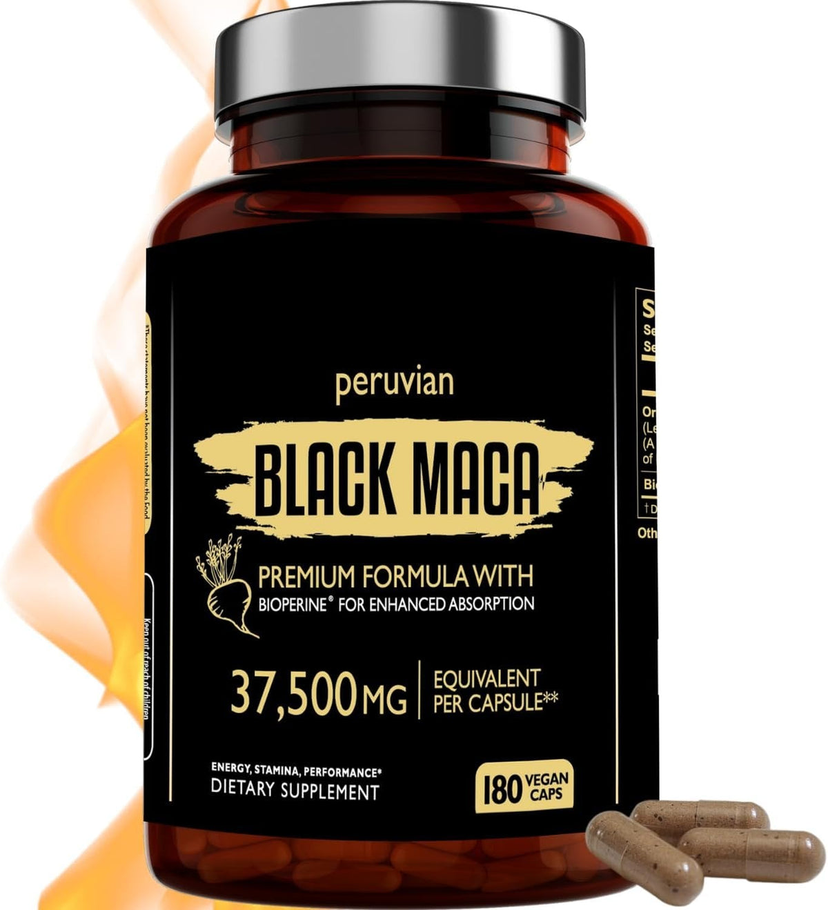 🌟 Maca Noire - Vitalité et Performance - Hodamart