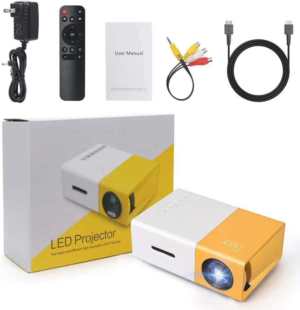 Mini vidéoprojecteur compact et puissant