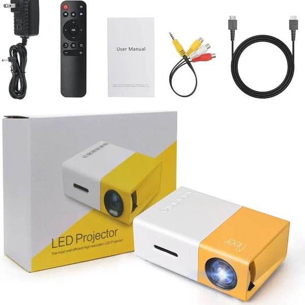 Mini vidéoprojecteur compact et puissant