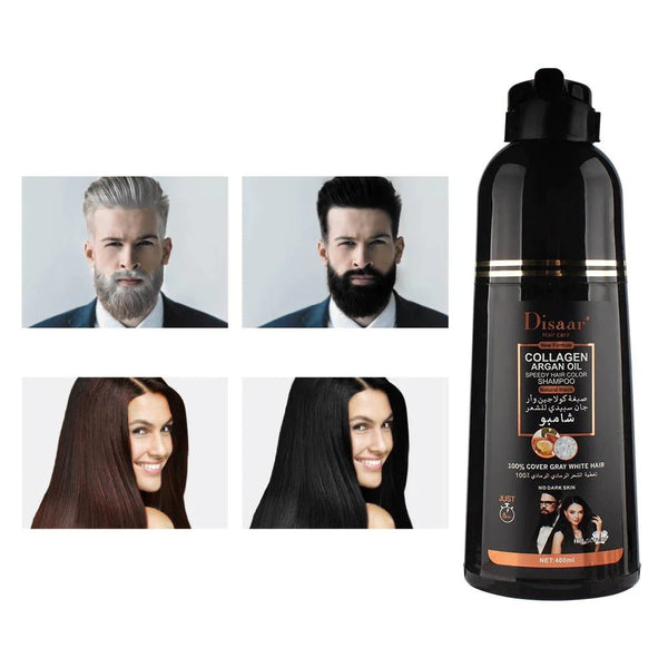 DISAAR huile d'Argan Marocaine -Eliminez les Cheveux Gris !