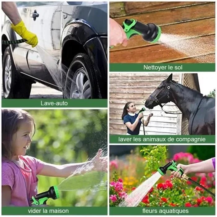 Tuyau d’arrosage extensible magic hose - Hodamart